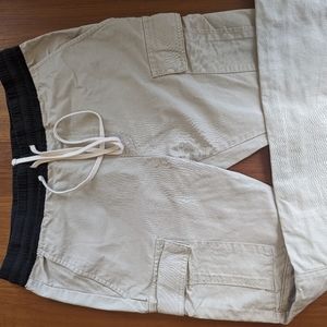 Fear of God Cream Joggers with Black Waistband